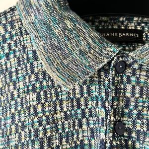 Jhane Barnes silk 2 button men's polo